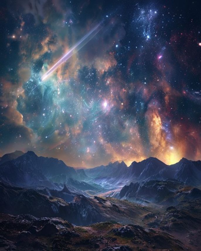 Space Galaxy Background