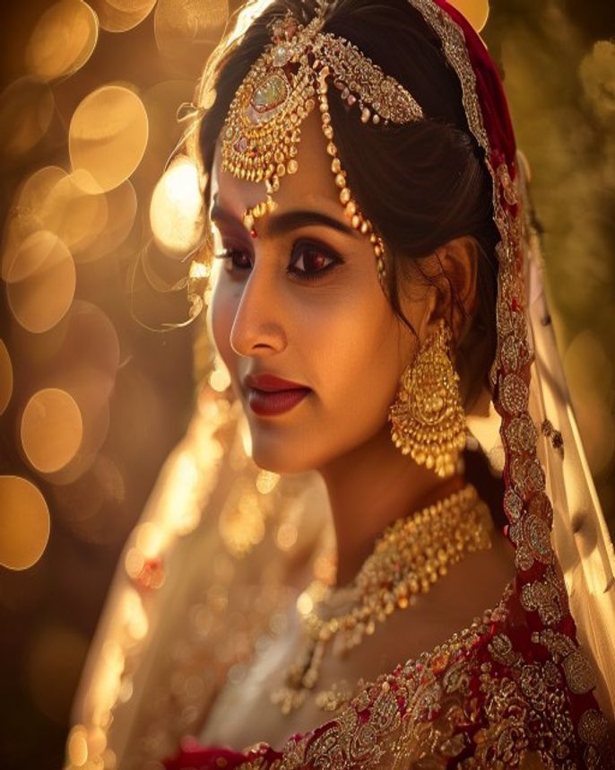 Christian Wedding Bride AI Edit