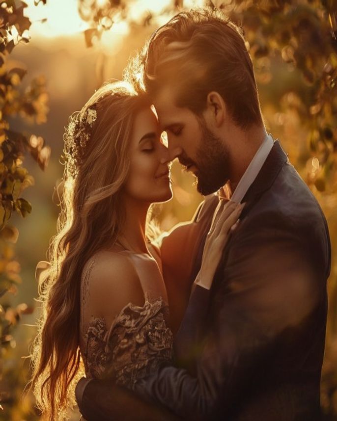 Cinematic Couple AI Edit