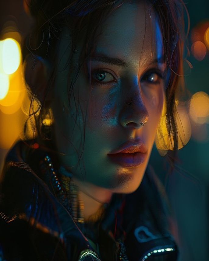 Cyberpunk Portrait